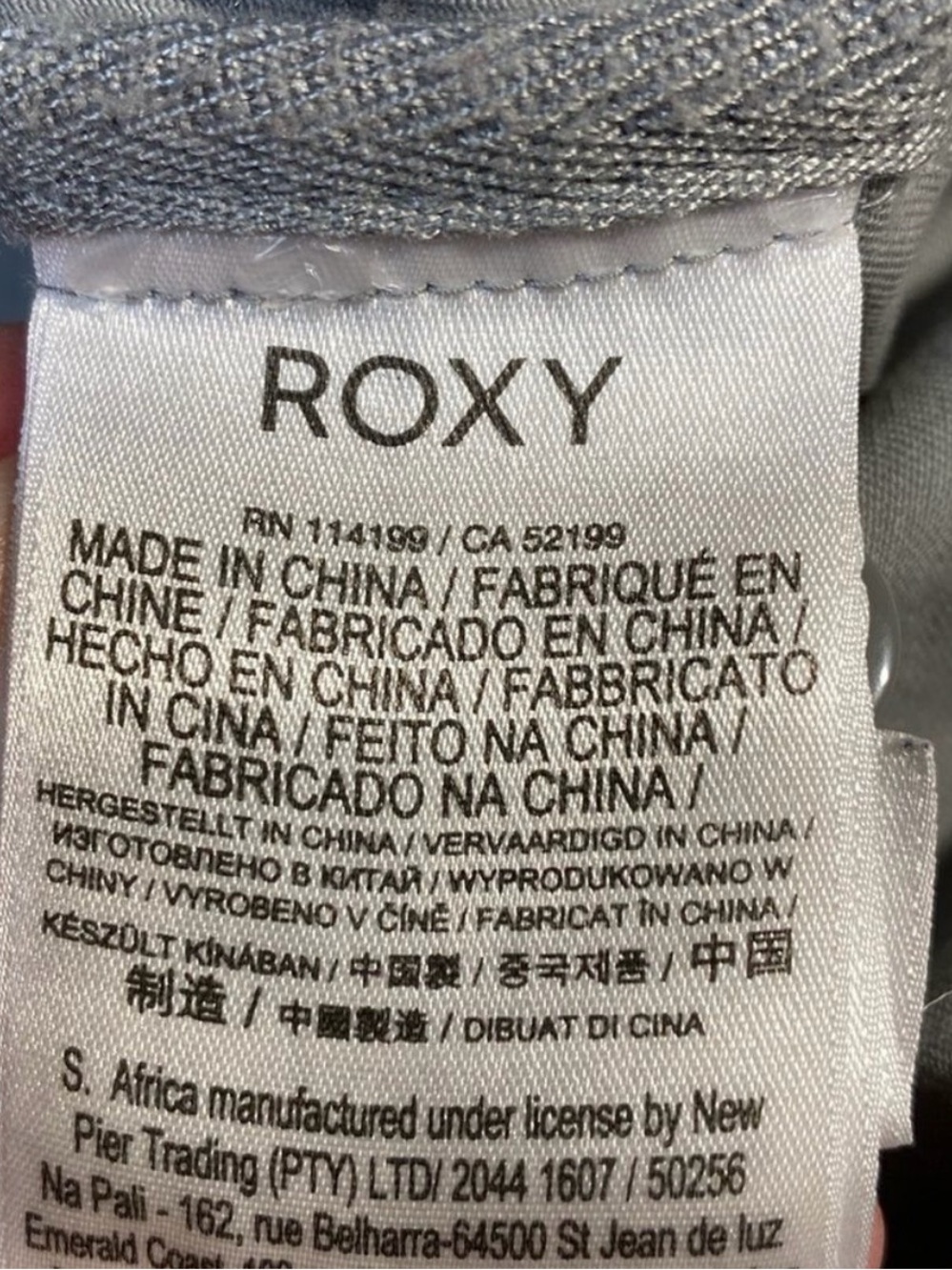 ROXY Embroidered Utility Jacket Medium - Picture 7 of 9